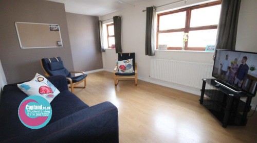 Living Room at 35 Bower Road Sheffield